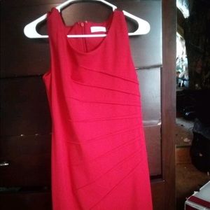 Calvin Klein Red Dress